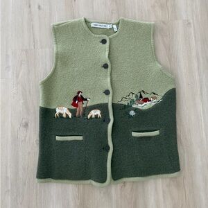 Vintage Gaddy Collection Sheep Hearding Vest